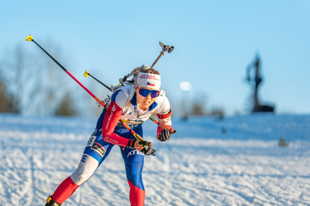 Tereza Voborníková, sprint žen na SP v Otepää 2026
